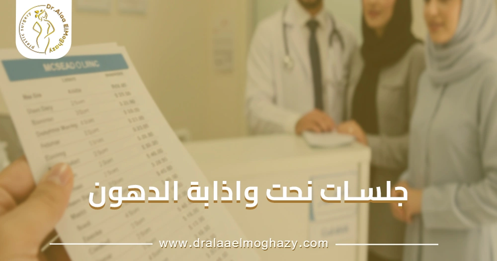 جلسات نحت واذابة الدهون