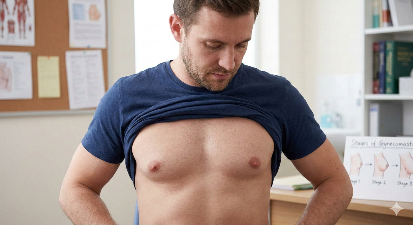 درجات التثدي عند الرجال