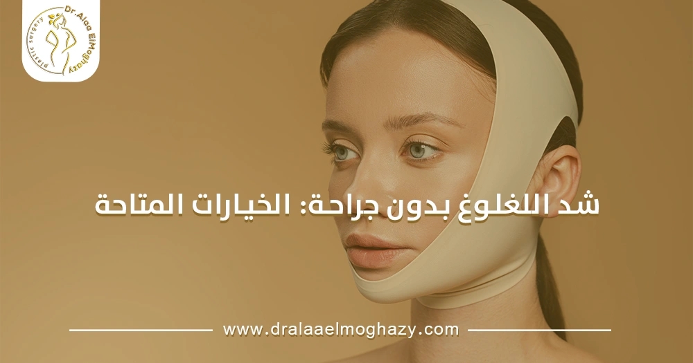 شد اللغلوغ بدون جراحة