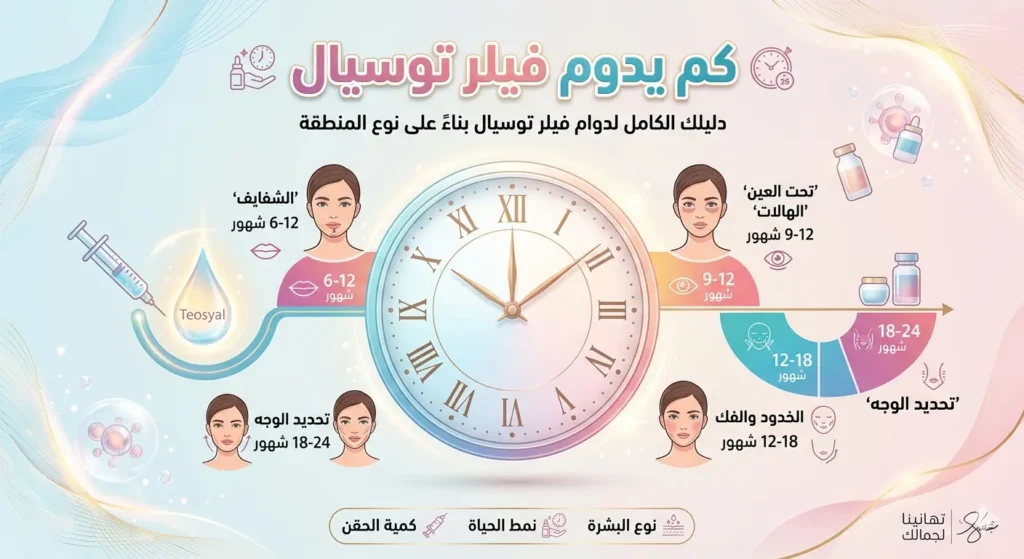 كم يدوم فيلر توسيال