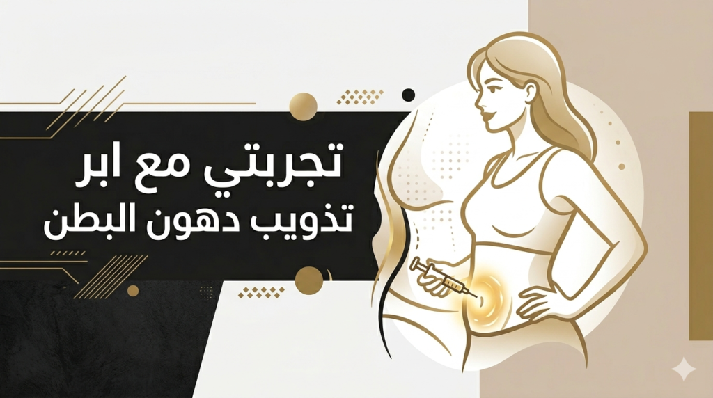 تجربتي مع ابر تذويب دهون البطن